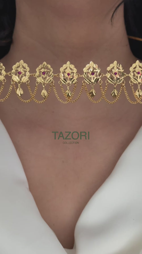 Traditional Patra Choker Set