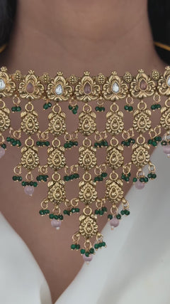 Norah antique Choker Set